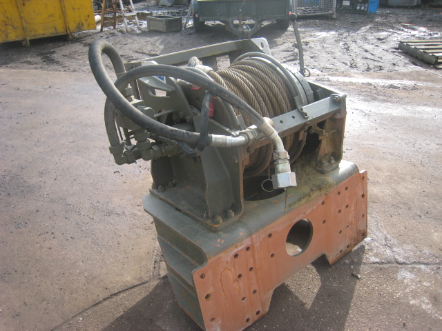 Rotzler 25 ton hydraulic winch  - Govsales of mod surplus ex army trucks, ex army land rovers and other military vehicles for sale